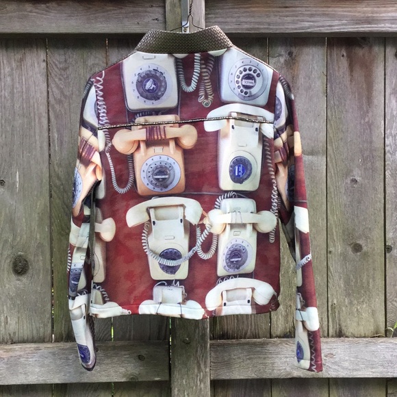 Culito From Spain unique vintage phone jacket - Picture 2 of 5